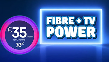 Glasfaser + TV Power
